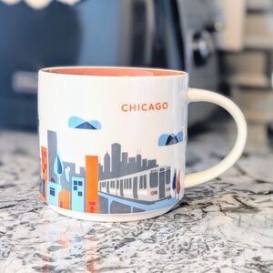Starbucks You Are Here Chicago Mug 14oz